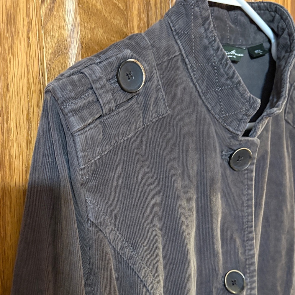 Eddie Bauer Dark Gray Utility Jacket - Picture 4 of 13
